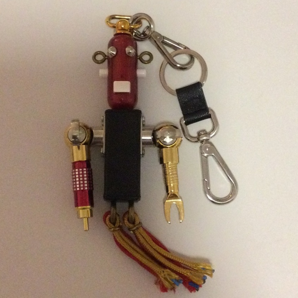 PRADA - Robot key ring.